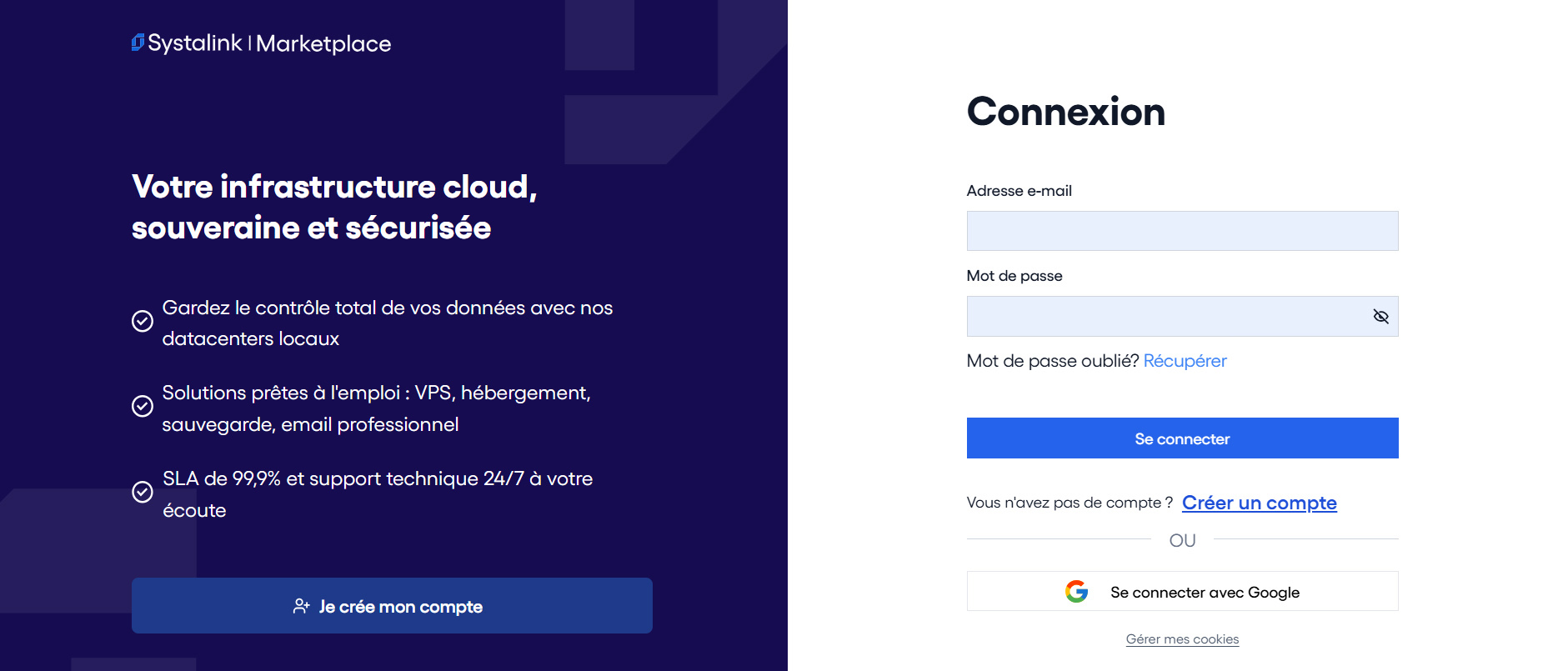 Systalink Hebergeur web