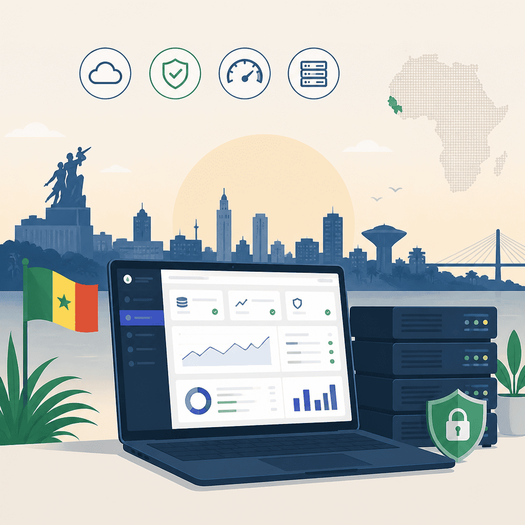 Hébergement web sénégal prix
