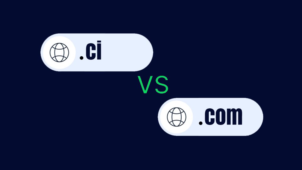 .CI vs .com
