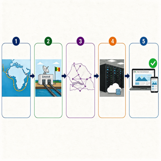 Dakar comme carrefour de connectivité entre Afrique de l'Ouest, Europe et Amérique du Sud Dakar comme carrefour de connectivité entre Afrique de l'Ouest, Europe et Amérique du Sud