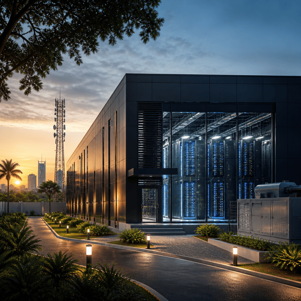 Data center Afrique de l'Ouest