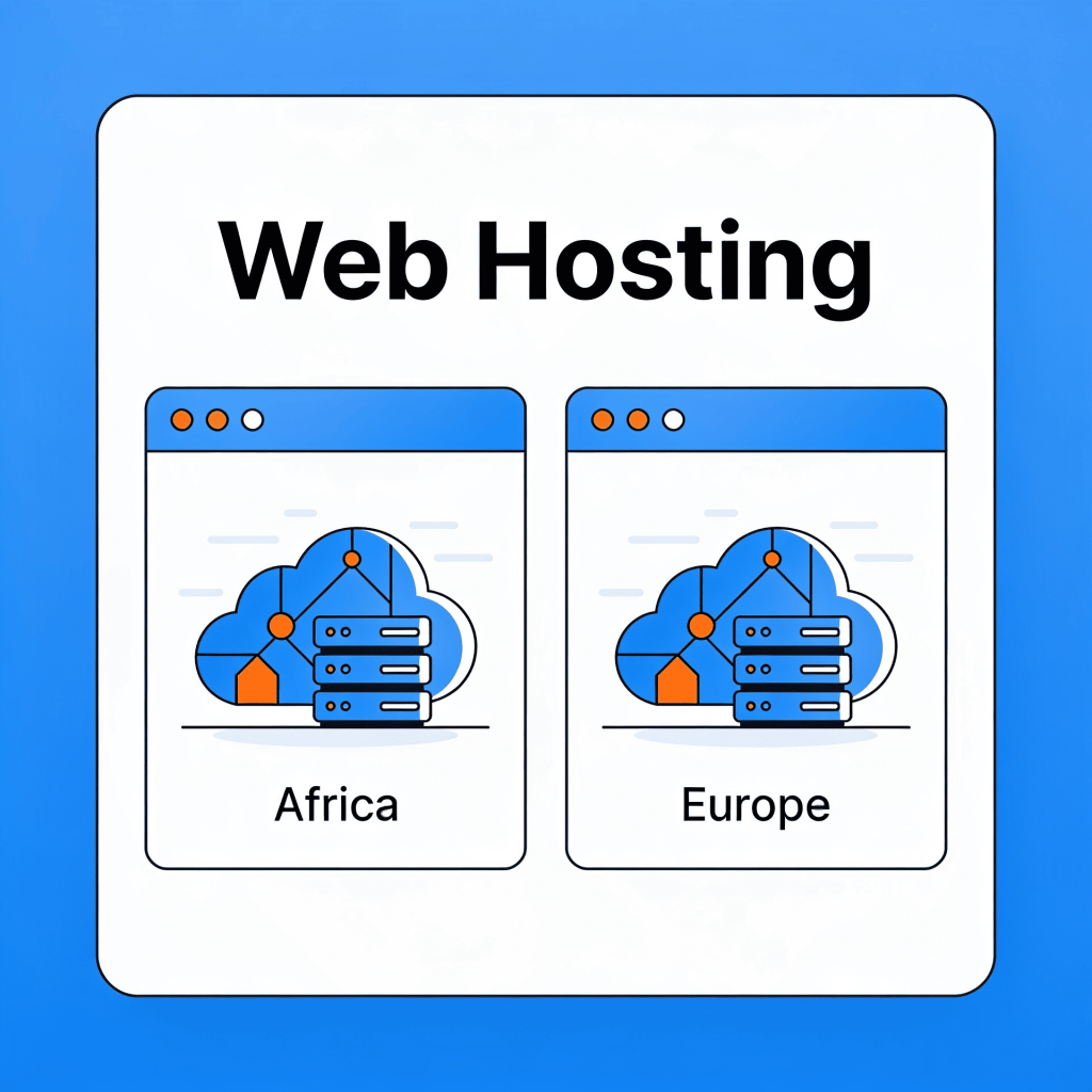 Web Hosting Africa or Europe
