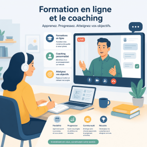 formation en ligne et le coaching